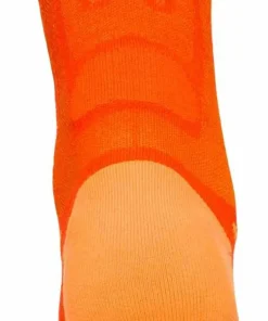 Hoka Unisex Clifton 10 Crew Run Sock Lava