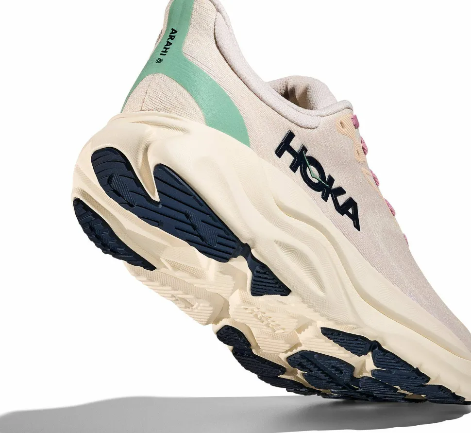 Hoka Women's Arahi 8 Rose Cream/Alabaster