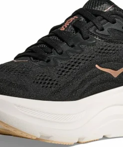 Hoka Women's Bondi 9 Black/Rose Gold