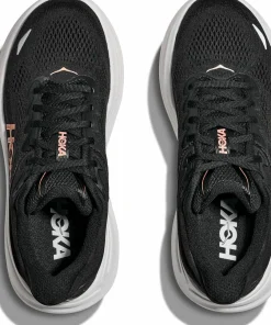 Hoka Women's Bondi 9 Black/Rose Gold Outlet