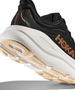 Hoka Women's Bondi 9 Black/Rose Gold Outlet