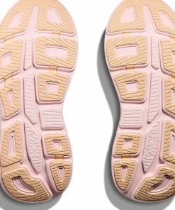 Hoka Women's Bondi 9 Lilac Cream/Tangerine Glow Discount