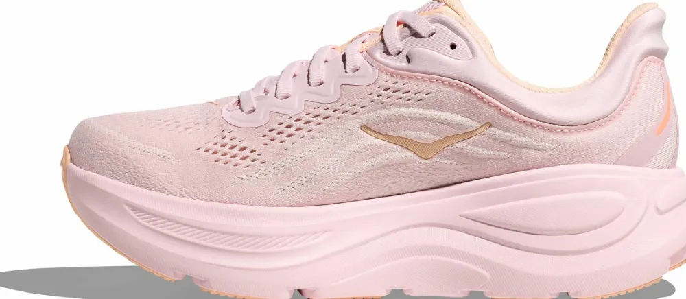 Hoka Women's Bondi 9 Lilac Cream/Tangerine Glow Discount