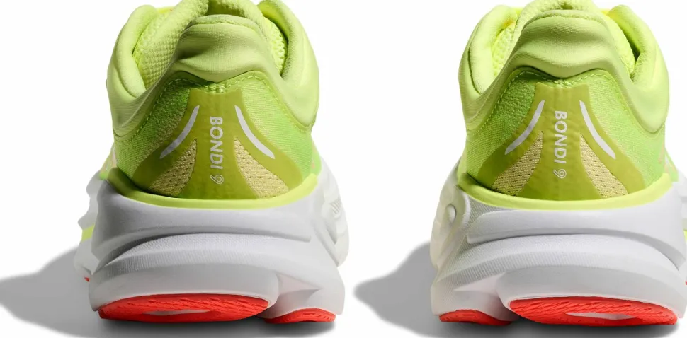 Hoka Women's Bondi 9 Neon Yuzu/Sunlight