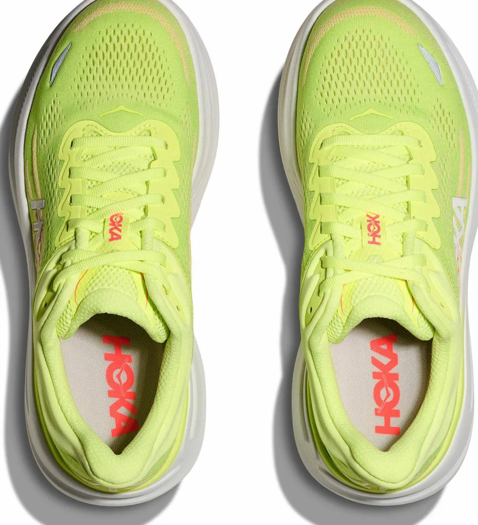 Hoka Women's Bondi 9 Neon Yuzu/Sunlight