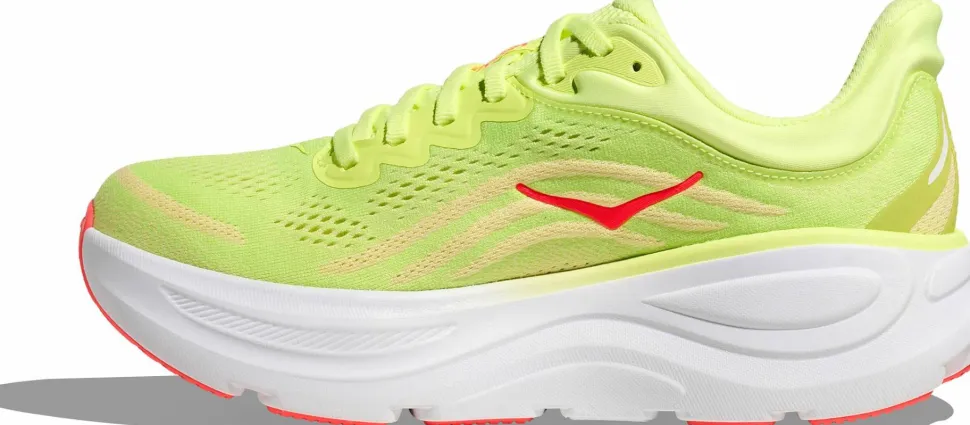 Hoka Women's Bondi 9 Neon Yuzu/Sunlight
