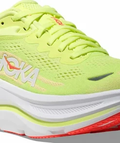 Hoka Women's Bondi 9 Neon Yuzu/Sunlight