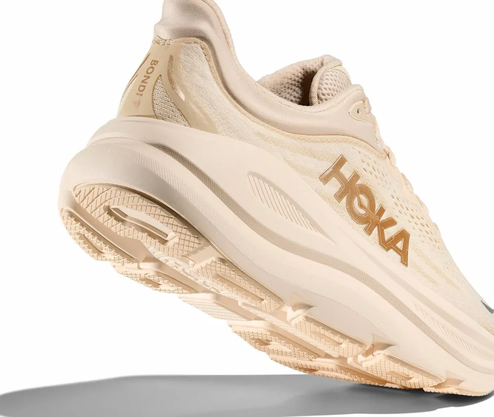 Hoka Women's Bondi 9 Vanilla / Birch
