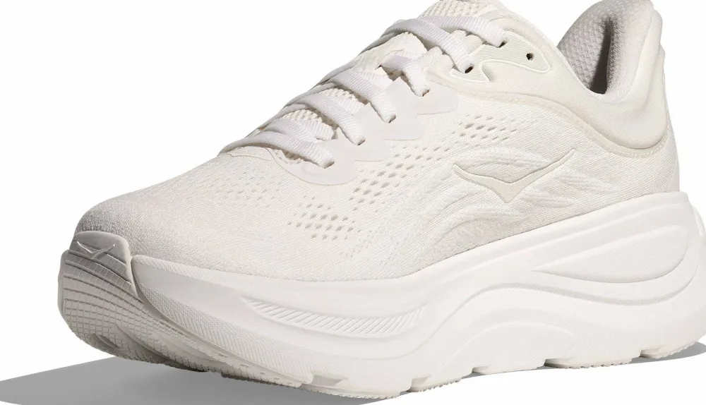 Hoka Women's Bondi 9 White / White Best