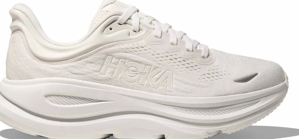 Hoka Women's Bondi 9 Wide White/White
