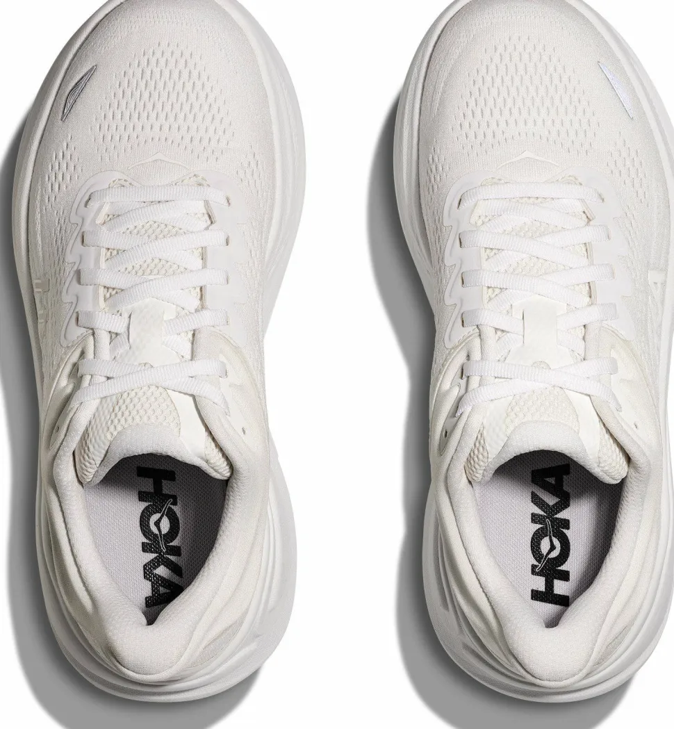 Hoka Women's Bondi 9 Wide White/White