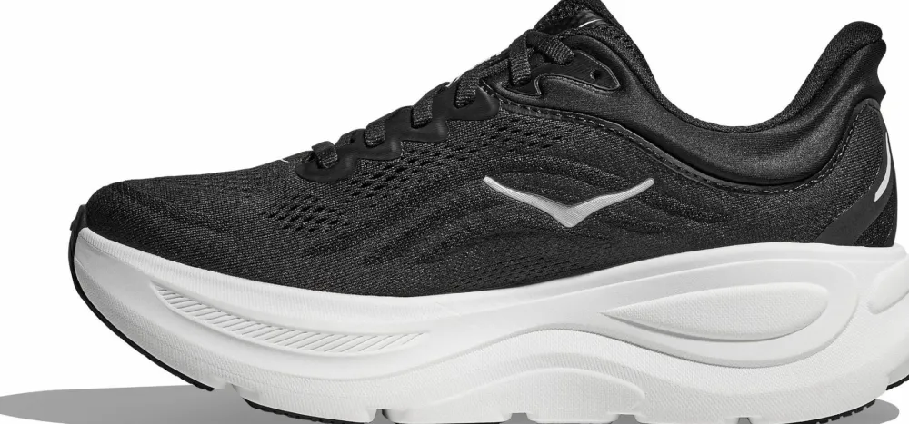 Hoka Women's Bondi 9 X-Wide Black/White Clearance