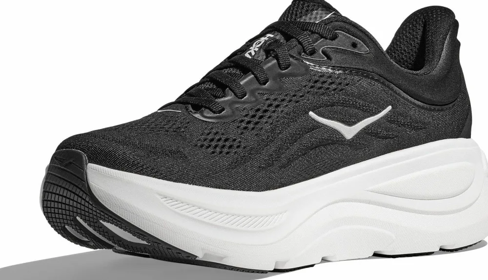 Hoka Women's Bondi 9 X-Wide Black/White Clearance