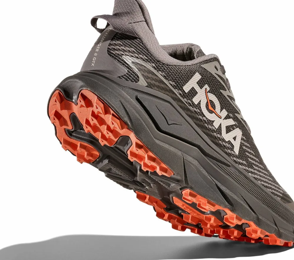 Hoka Women's Challenger 8 GORE-TEX Cement/Gravel Sale