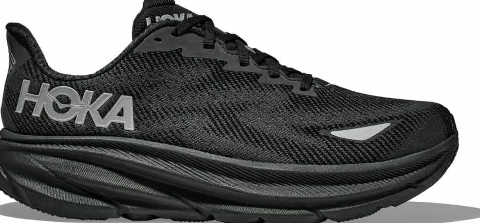 Hoka Women's Clifton 9 GORE-TEX Black / Black