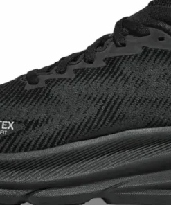 Hoka Women's Clifton 9 GORE-TEX Black / Black