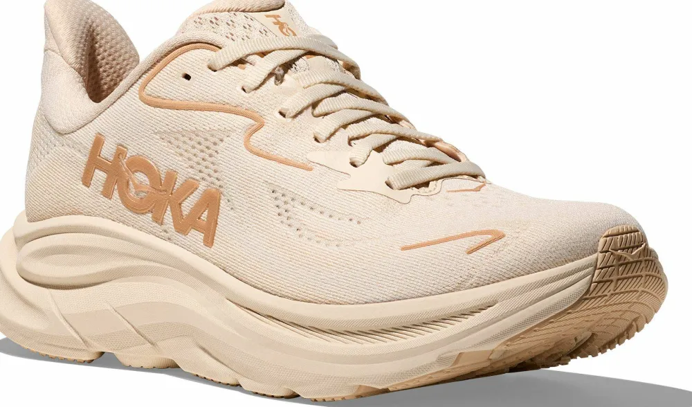 Hoka Women's Clifton 10 Vanilla/Birch Hot