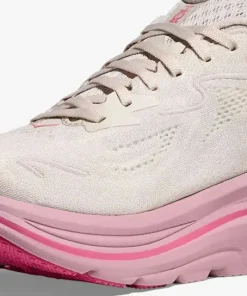 Hoka Women's Clifton 10 Wide Rose Cream / Dried Rose