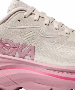 Hoka Women's Clifton 10 Wide Rose Cream / Dried Rose