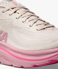 Hoka Women's Clifton 10 Wide Rose Cream / Dried Rose