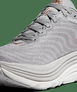 Hoka Women's Gaviota 5 Harbor Mist Rose Gold