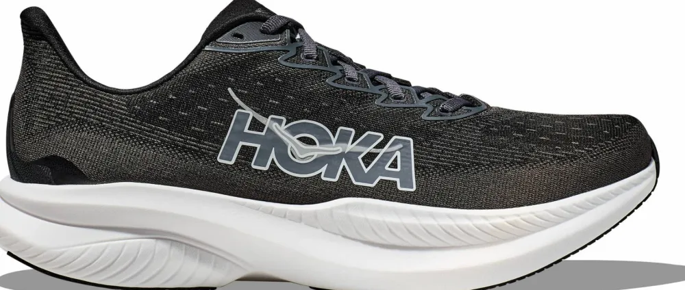 Hoka Women's Mach 6 Black / White Black/White Online