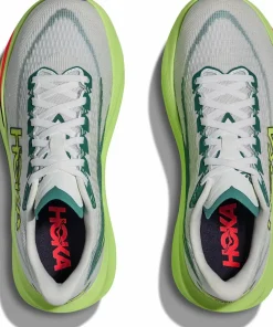 Hoka Women's Mach 7 Frost/Neon Yuzu