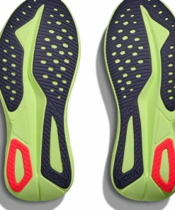 Hoka Women's Mach 7 Frost/Neon Yuzu