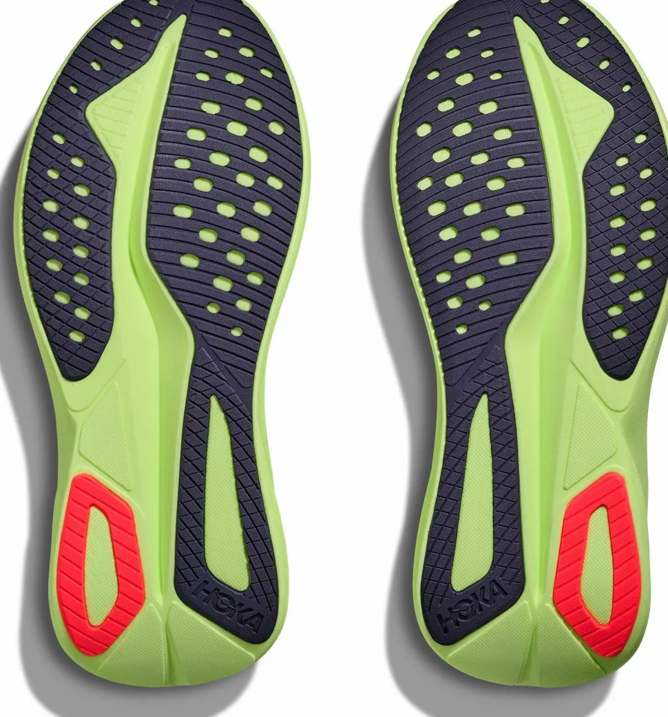 Hoka Women's Mach 7 Frost/Neon Yuzu