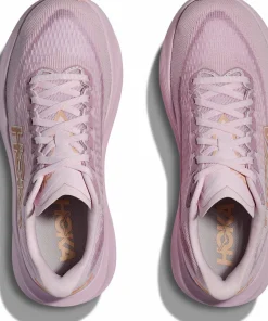 Hoka Women's Mach 7 Lilac Cream/Tangerine Glow