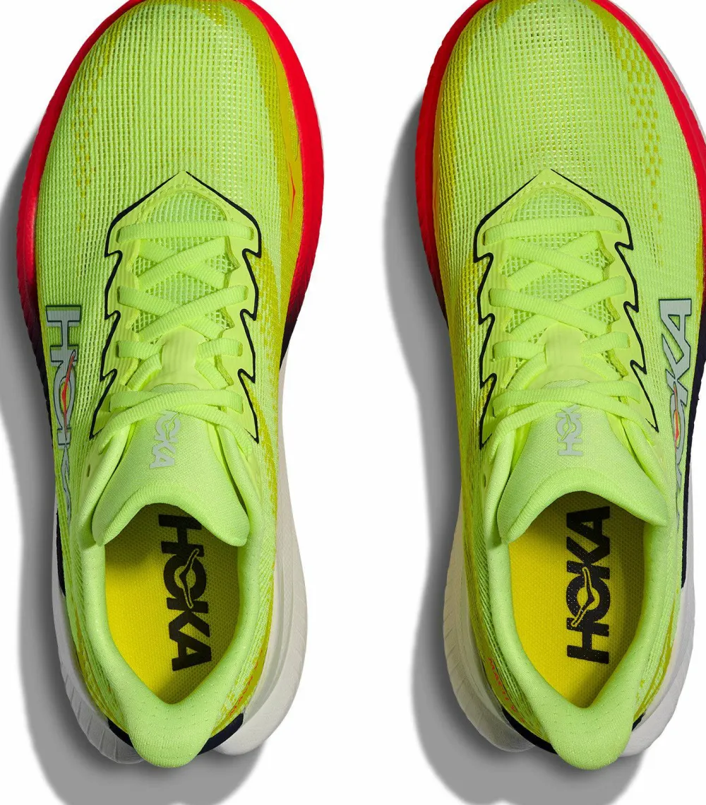 Hoka Women's Mach X 3 Neon Yuzu/Squid Ink New