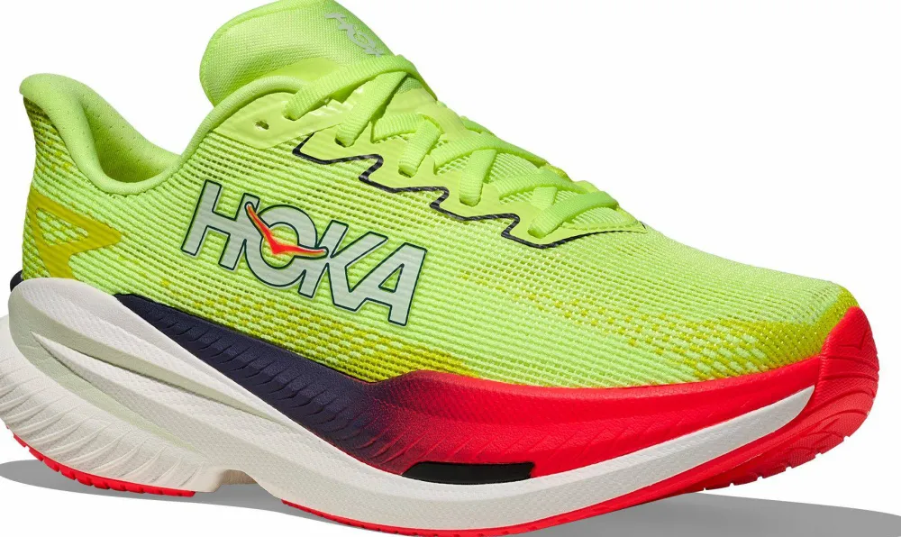 Hoka Women's Mach X 3 Neon Yuzu/Squid Ink New