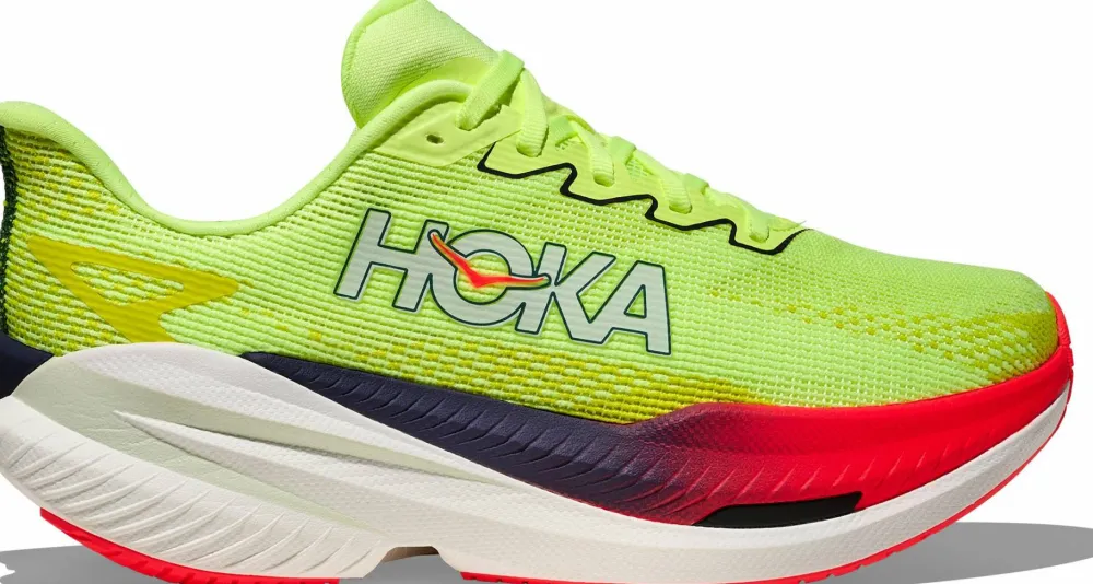 Hoka Women's Mach X 3 Neon Yuzu/Squid Ink New