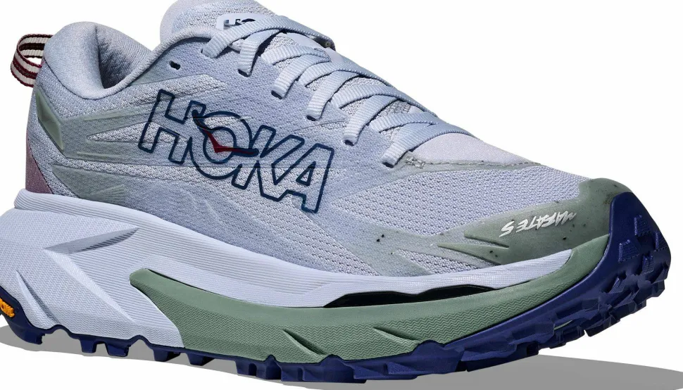 Hoka Women's Mafate 5 Ambient Blue/Rosemary