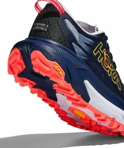 Hoka Women's Mafate 5 Midnight Blue/Starlight Glow Hot