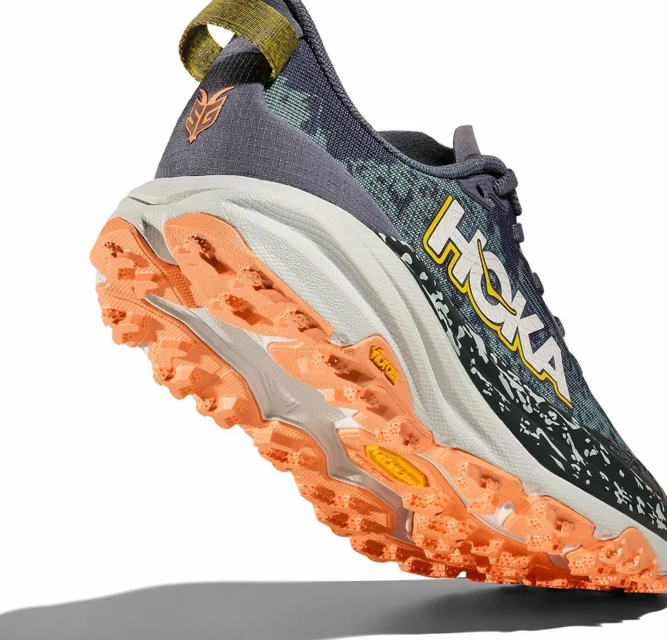Hoka Women's Speedgoat 6 Wide Grey Skies / Cosmic Grey