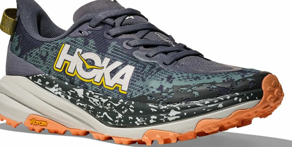 Hoka Women's Speedgoat 6 Wide Grey Skies / Cosmic Grey