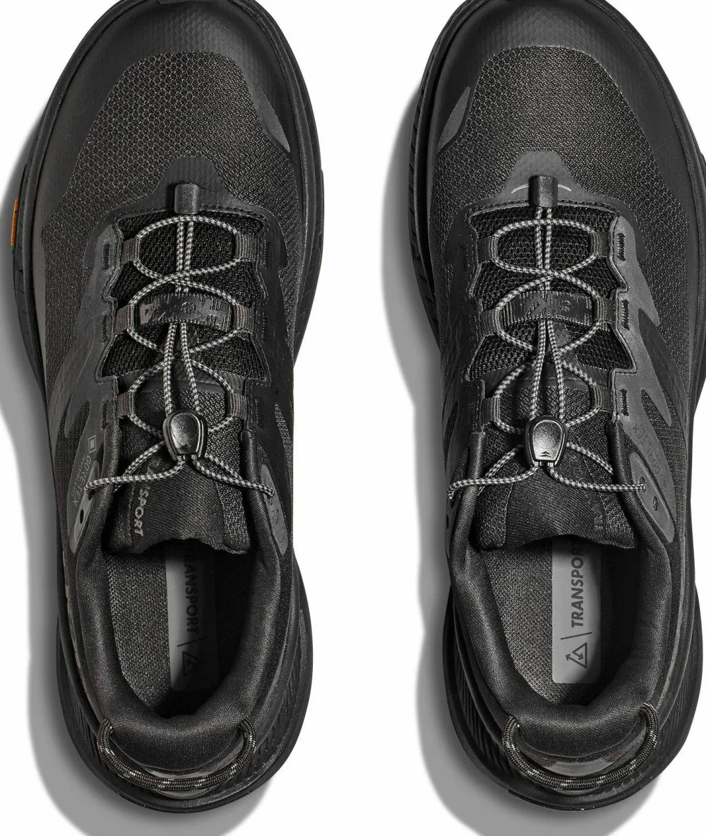Hoka Women's Transport GORE-TEX Black/Black Clearance