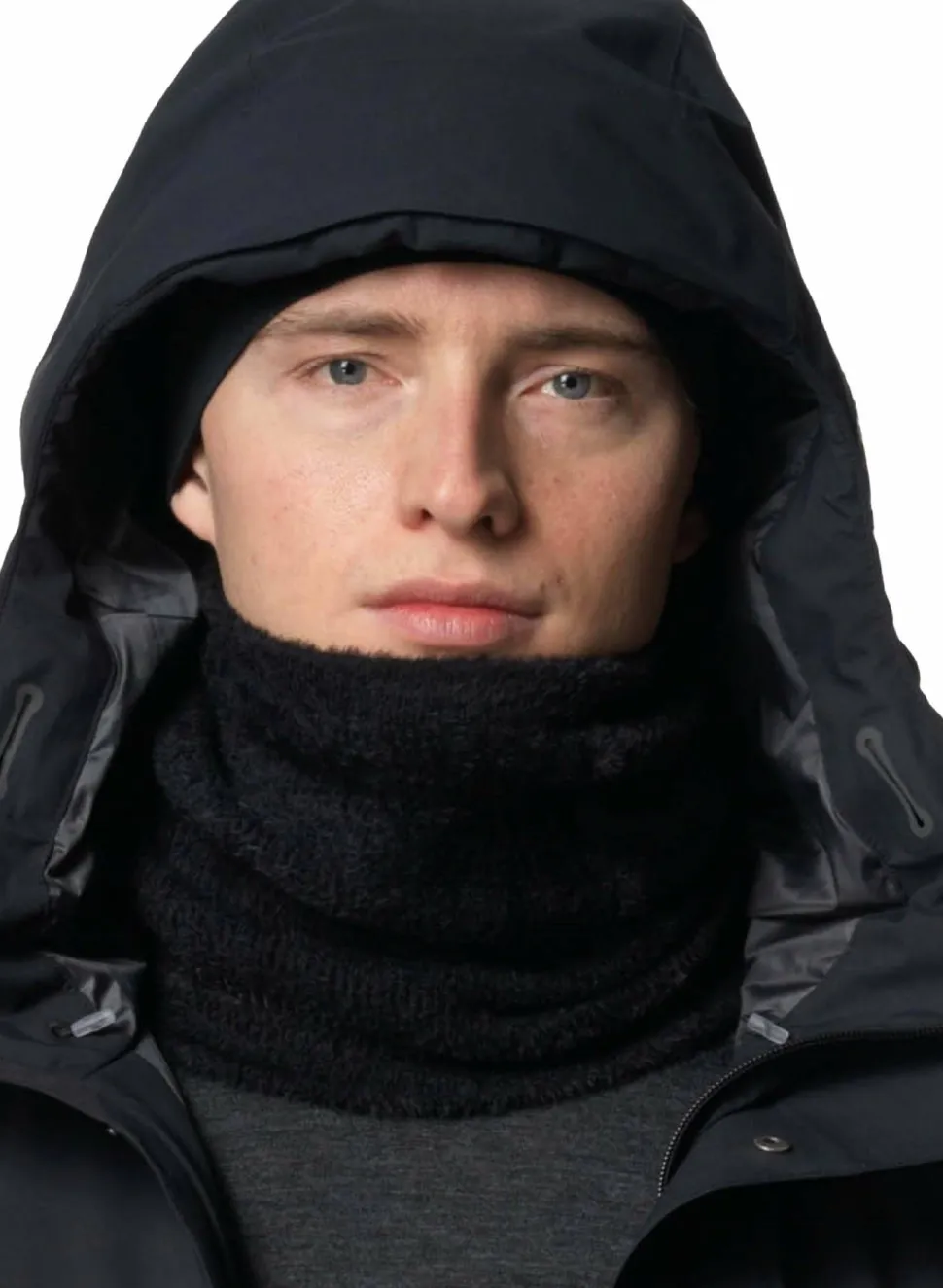Houdini Lykan Neck Gaiter True Black