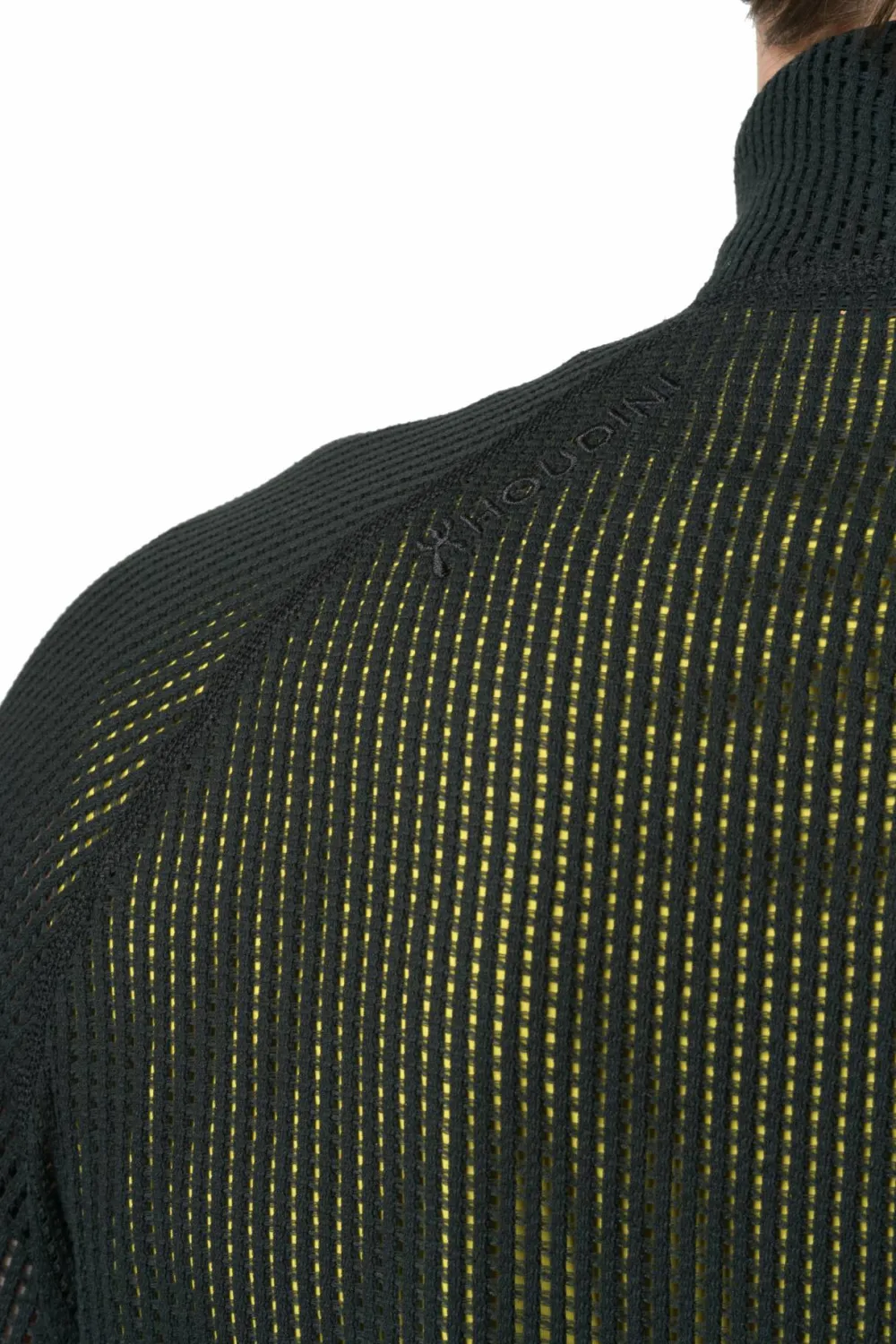Houdini Men's Pace Flow Half Zip True Black New