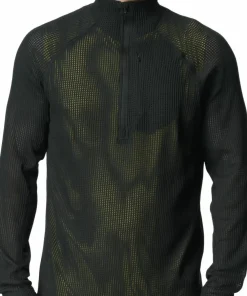 Houdini Men's Pace Flow Half Zip True Black New