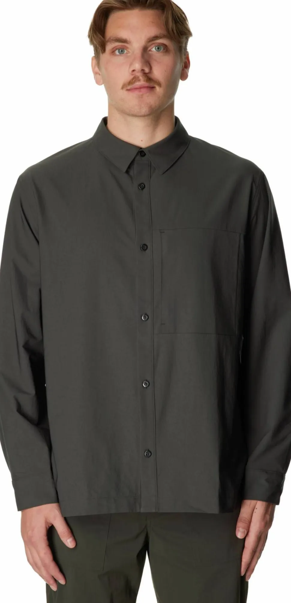 Houdini Men's Symbio Field Shirt Green Illusion