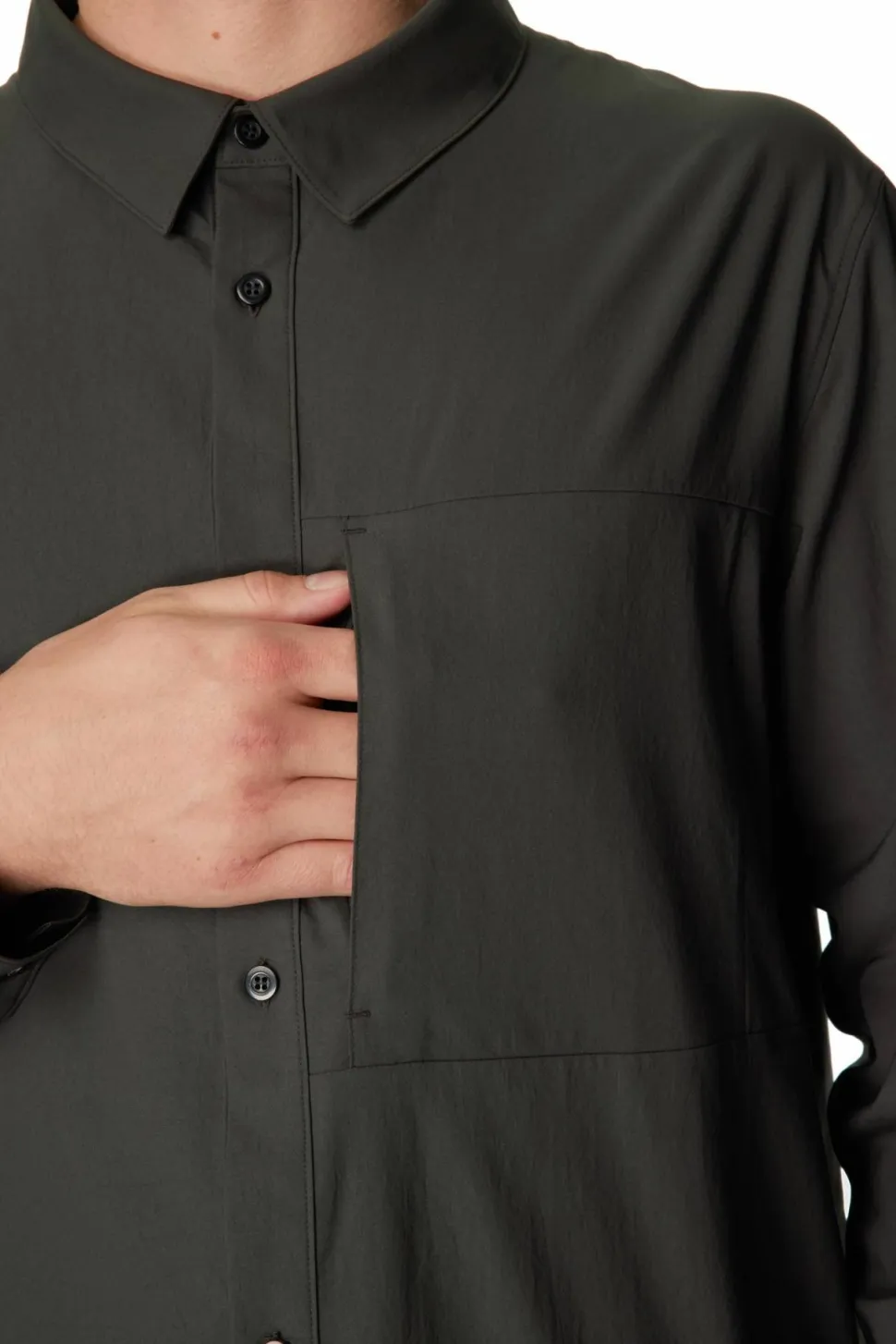 Houdini Men's Symbio Field Shirt Green Illusion