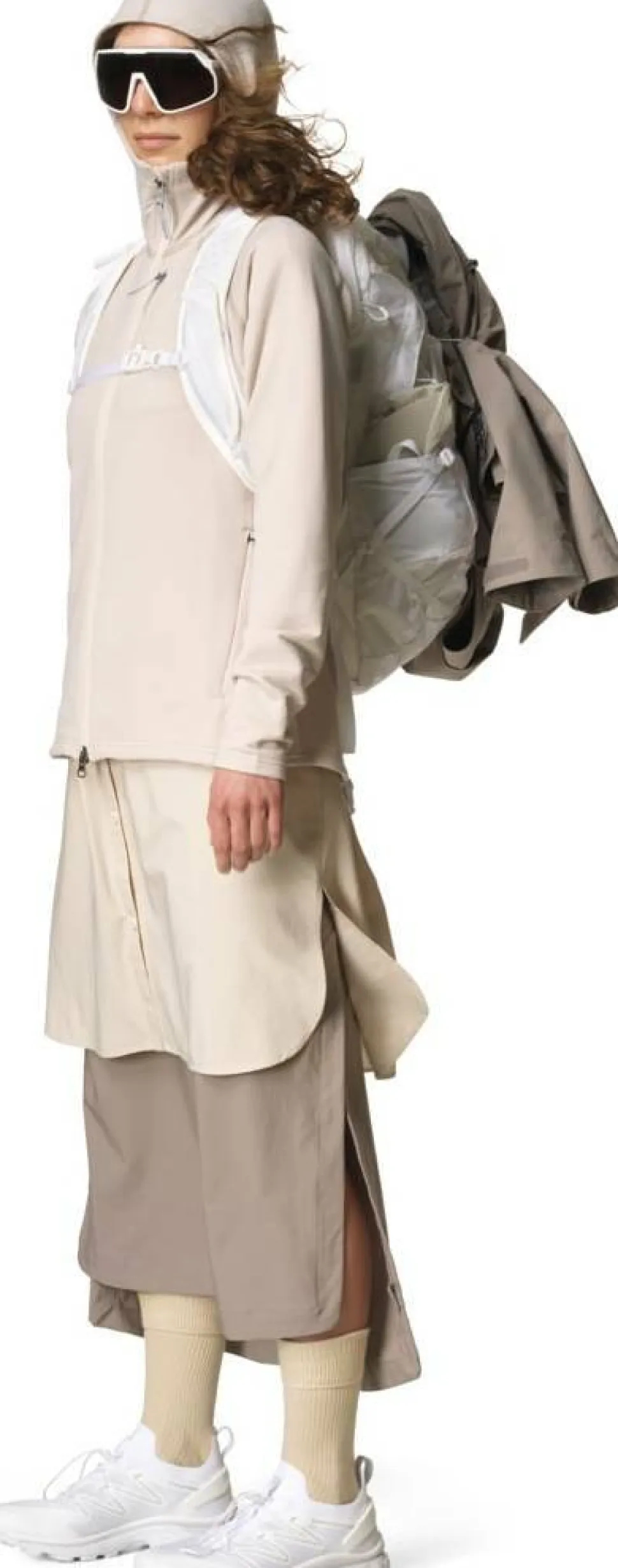 Houdini Women's Aero Houdi Foggy Mountain