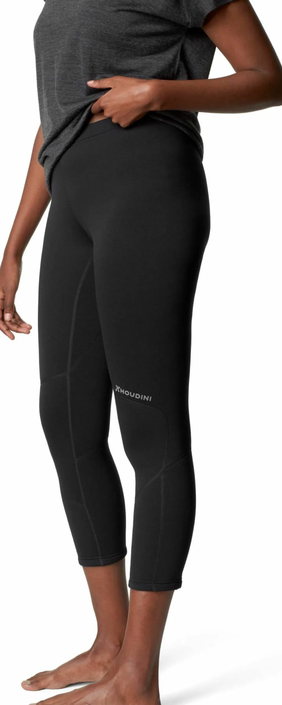 Houdini Women's Drop Knee Power Tights True Black