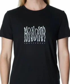 Best Women's Tree Message Tee True Black/Wave Damtröjor & Skjortor