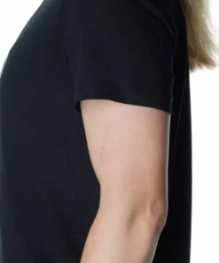 Best Women's Tree Message Tee True Black/Wave Damtröjor & Skjortor