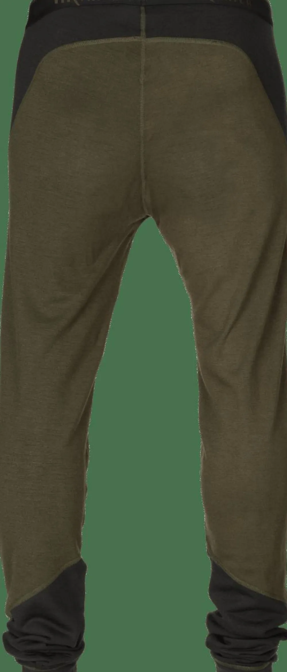 Härkila Men's Base Warm Long Johns Willow green/Shadow brown Hot