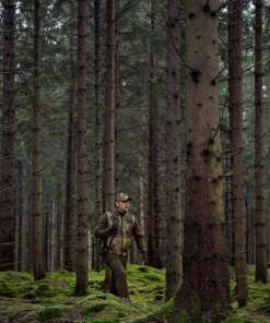 Härkila Men's Deer Stalker Camo Reversible Packable Waistcoat Willow Green/Axis MSP Forest Willow Green/Axis Msp®Forest Discount