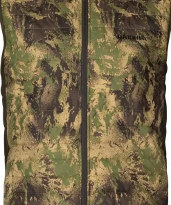 Härkila Men's Deer Stalker Camo Reversible Packable Waistcoat Willow Green/Axis MSP Forest Willow Green/Axis Msp®Forest Discount